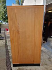 Antique teak wardrobe for sale  LONDON