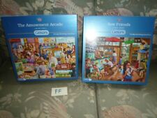 GIBSONS 1000 PIECE PUZZLES   NEW FRIENDS AND THE AMUSEMENT ARCADE FF for sale  Shipping to South Africa