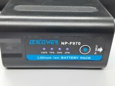 Usado, Bateria de íon de lítio NP-F970 IS Power 7.4V 7800mA substituição comprar usado  Enviando para Brazil