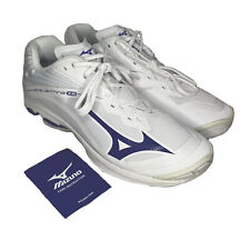 Sapato de vôlei masculino Mizuno Wave Lightning Z6 médio - Tamanho 15 branco e azul não usado comprar usado  Enviando para Brazil