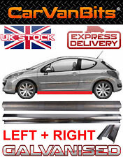 FOR PEUGEOT 207 06-13 SILL REPAIR LOWER BODY RUST OUTER PANEL 185CM PAIR  for sale  Shipping to South Africa