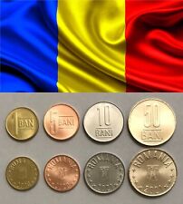 RUMANIA - Juego completo de 4 monedas (ban, bani) 2020 - 2021, unc segunda mano  Embacar hacia Argentina
