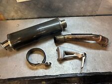 Suzuki SV650 S Carbon Oval Hi Level Exhaust Can & Link Curvy SV650S SV 650 99-02 for sale  Shipping to South Africa