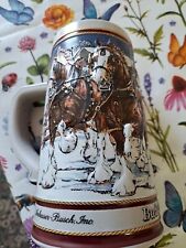 Budweiser stein holiday for sale  LOWESTOFT