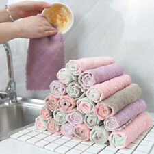 1 pieza toallas absorbentes suaves para limpieza de platos de cocina toallas de té de tela de algodón segunda mano  Embacar hacia Mexico
