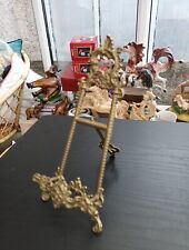 Vintage brass easel for sale  WHITEHAVEN