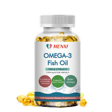 120 un. cápsulas de aceite de pescado omega 3 soporte articular de triple fuerza 2500 mg EPA y DHA segunda mano  Embacar hacia Argentina