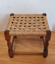 folding wooden foot stool for sale  LONDON