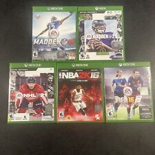 Xbox One Sports Bundle CIB Madden FIFA NBA NHL for sale  Shipping to South Africa
