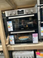 Used, Zanussi ZOF35661XK Multifunction Built-under Double Oven - Stainless Steel for sale  BRAINTREE