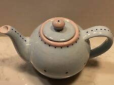 Teapot.....light blue pink for sale  OXFORD