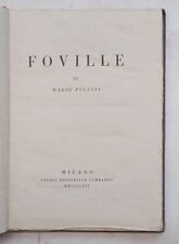 Puccini foville. 1914 usato  Vercelli