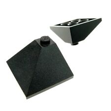 2x Lego Roof Bricks 33° 3x3x1 Black Corner Roof Tile Double Angled 367526 3675 for sale  Shipping to South Africa