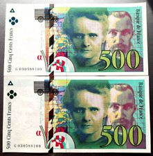 500 francs 1994 d'occasion  Aubervilliers