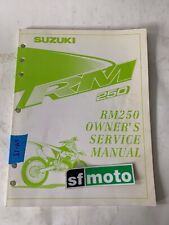 Suzuki 1999 rm250 for sale  San Francisco