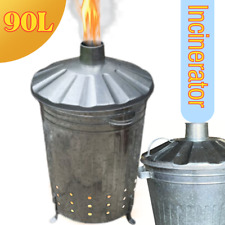 90l galvanized incinerator for sale  GLASGOW