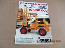 Dieci autobetoniera carrello usato  Italia