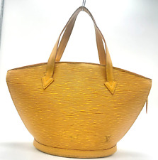Usado, Autêntica bolsa de ombro Louis Vuitton Epi Tassili amarela Saint-Jacques M52269 NS040172 comprar usado  Enviando para Brazil