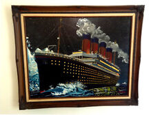 Titanic original painting for sale  Prosperity