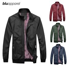 Jaqueta masculina Harrington jaqueta bombardeiro causal inteligente jaquetas de mola masculinas Reino Unido comprar usado  Enviando para Brazil