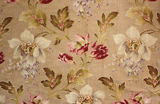 Floral fabric large for sale  Burlington