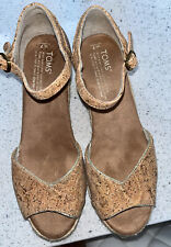 Toms low wedge for sale  EPSOM