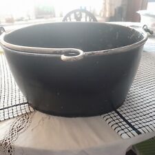 Vintage steel cauldron for sale  COLNE