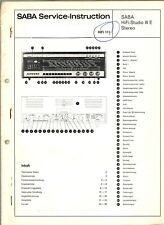 Saba service manual gebraucht kaufen  Sörup