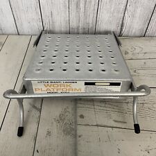 Little Giant Ladder Work Platform Metal Model 10104 for sale  Shipping to South Africa