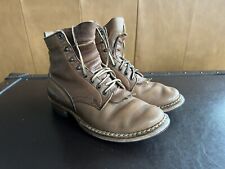 White’s Bounty Hunter Boots Natural Chromexcel 8E, used for sale  Shipping to South Africa