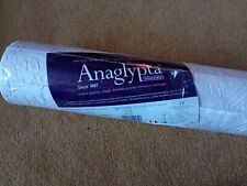 Anaglypta wallpaper white for sale  RETFORD