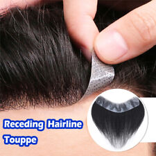 Peça de cabelo masculina Toupee PU Remy cabelo humano recuando sistema de substituição de linha do cabelo EUA comprar usado  Enviando para Brazil