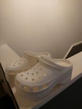white clog shoes for sale  LIVERPOOL