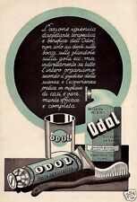 Pubblicita 1936 odol usato  Biella