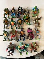 Lote de bonecos 18x vintage anos 80 - 90 perfeito estado Teenage Mutant Ninja Turtles soltos como estão comprar usado  Enviando para Brazil