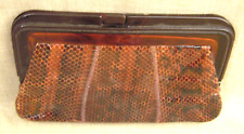 Bolsa de mão vintage Margoim genuína pele de cobra couro de cobra 6 x 10 comprar usado  Enviando para Brazil