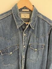 Camisa ocidental jeans rara vintage 1970 1980 original Ralph Lauren comprar usado  Enviando para Brazil