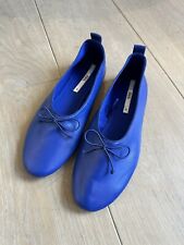 Zara blue ballerinas for sale  LONDON