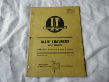 1971 Allis-Chalmers D21 D-21 series II 210 220 tractor service shop manual for sale  Canada