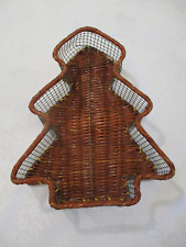 Wicker style christmas for sale  NOTTINGHAM