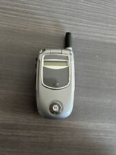 Usado, Teléfono abatible de colección Nextel Motorola i Series i730 - gris plateado sin probar segunda mano  Embacar hacia Argentina
