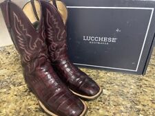 Lucchese bootmaker black for sale  Brownsville