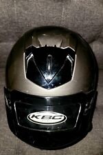 Capacete de motocicleta preto ponto rápido KBC com microfone tamanho grande 59 a 60cm comprar usado  Enviando para Brazil