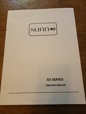 SX SERIES OPERATOR MANUAL SUNN SCHEMATIC BOOK SERVICE MANUAL PART GUITAR AMP VTG for sale  Shipping to South Africa