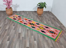 Check Traditionnel Oriental Area Rug Berber Wool Runner FarmHouse Runner rug for sale  Shipping to South Africa