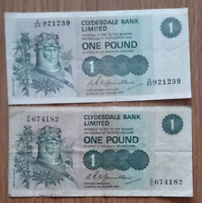 Scottish pound notes for sale  NOTTINGHAM