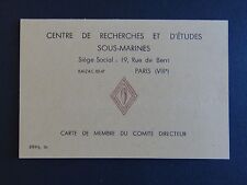 Ancienne carte visite d'occasion  Nantes-