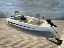 Popak New Ray 1/20 Scale Plastic Bass Boat Toy *Missing Motor*, used for sale  Shipping to South Africa