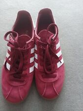 Adidas munchen burgundy for sale  SOUTHPORT