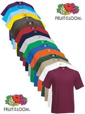 Camiseta masculina de algodão Fruit of the Loom lisa em branco camiseta NOVA comprar usado  Enviando para Brazil